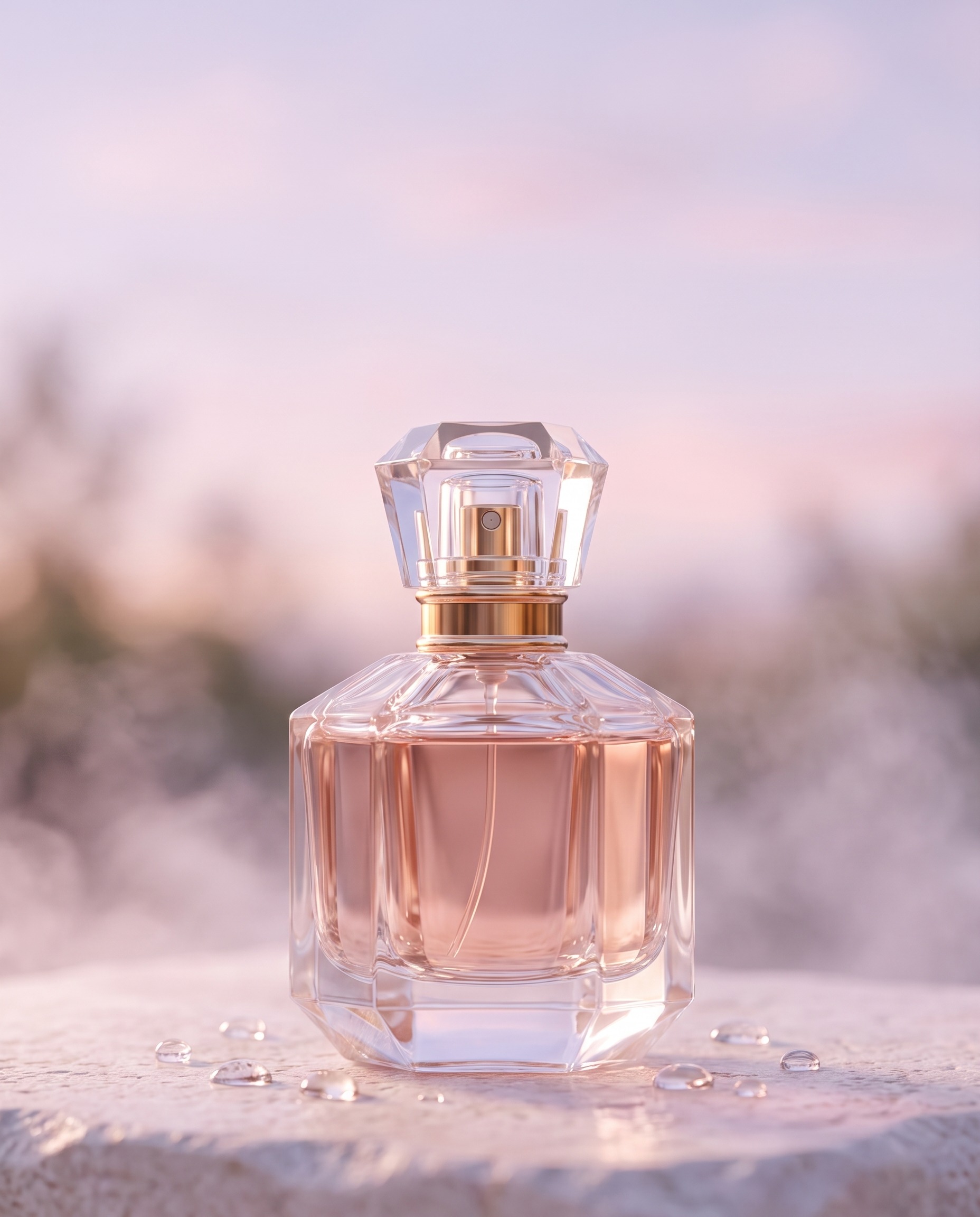 No. 01 Dawn — pale rose liquid